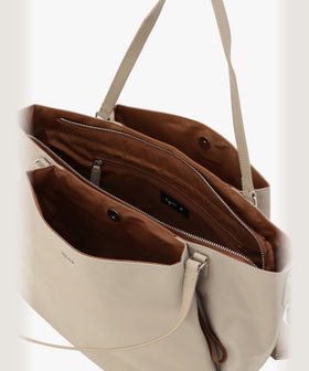 VOYAGE ウィメンズ バッグ＆ウォレット ナイロン ラージ トートバッグ "Origami" ABS07-04 ベージュ