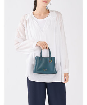 VOYAGE ウィメンズ バッグ＆ウォレット レザー 2way スモール トートバッグ "Christelle" ABS01-02 グリーン