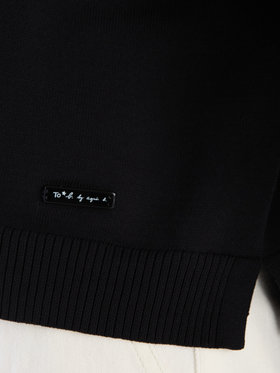To b. by agnès b. 【Outlet】WS91 PULLOVER クルーネックニットプルオーバー ブラック