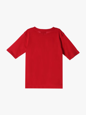 ENFANT ユニセックス 【Outlet】S179 E GD TS キッズ ロゴTシャツ レッド
