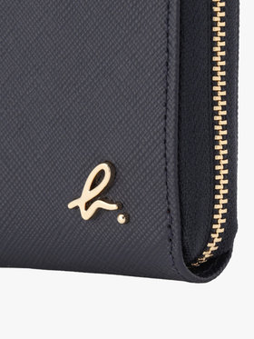 VOYAGE ウィメンズ バッグ＆ウォレット レザー ラウンドジップ ロングウォレット "Petit b." EW13Bー05 ネイビー