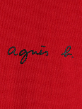 ENFANT ユニセックス 【Outlet】S179 E GD TS キッズ ロゴTシャツ レッド