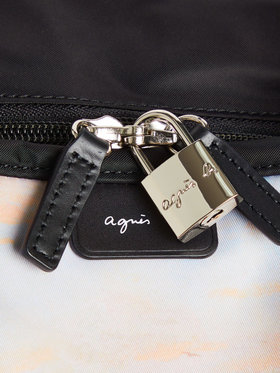 FEMME ウィメンズ agnes b. x Le Louvre フォトプリント ボストンバッグ ”Claude Gellee” マルチ