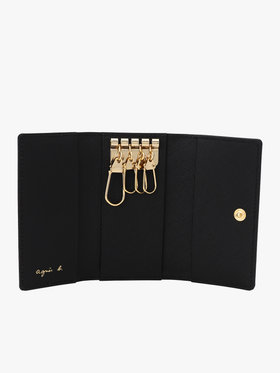 VOYAGE ウィメンズ バッグ＆ウォレット レザー キーケース "Petit b." EW13Bー06 ブラック