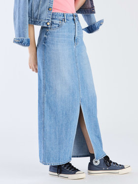 To b. by agnès b. To b. by agnes b. x RED CARD TOKYO Denim Long SK ロングデニムスカート ライトブルー