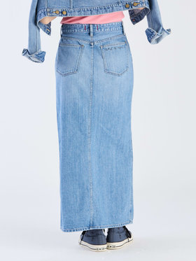 To b. by agnès b. To b. by agnes b. x RED CARD TOKYO Denim Long SK ロングデニムスカート ライトブルー