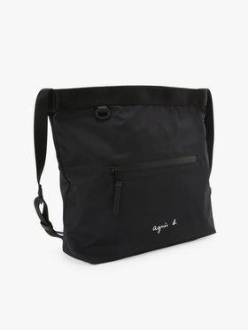 VOYAGE メンズ バッグ＆ウォレット ナイロン ラージ ショルダーバッグ ”Fred” ABH02-02 ブラック