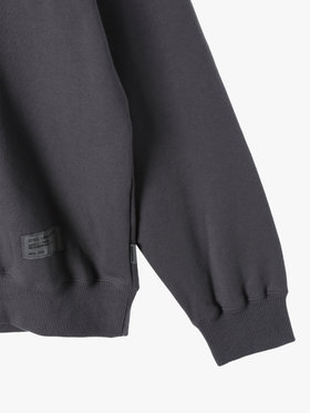 HOMME メンズ agnes b. x NH スウェットスナップフーディー グレー