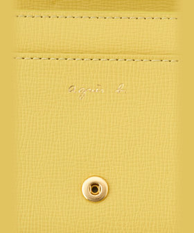 VOYAGE ウィメンズ バッグ＆ウォレット レザー 二つ折り ウォレット "City" ZAW07-01 イエロー