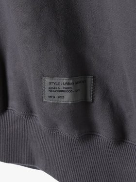 HOMME メンズ agnes b. x NH スウェットスナップフーディー グレー