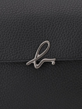 VOYAGE ウィメンズ バッグ＆ウォレット レザーミニショルダーバッグ  "The b." IS12C-05 ブラック