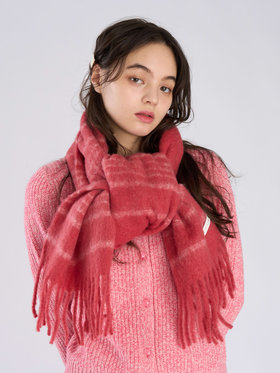 Outlet】ボーダー マフラー（6678WA91420）｜To b. by agnès b
