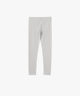ENFANT ユニセックス キッズ "b." ロゴ コットン フルレングス レギンス グレー