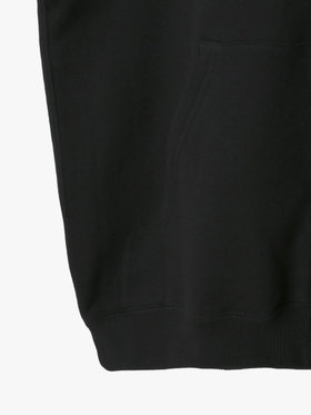 HOMME メンズ メンズ ”b.”ロゴ 刺繍 コットン スウェット フーディー ”Porto” ブラック