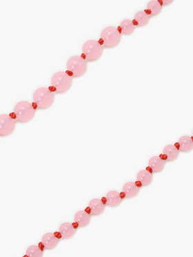 To b. by agnès b. 【Outlet】ビーズ モバイル ショルダーストラップ ピンク