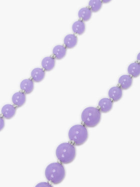 To b. by agnès b. 【Outlet】ビーズ モバイル ショルダーストラップ パープル