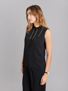 FEMME ウィメンズ UQ87 CHEMISE ブラウス ブラック
