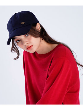 To b. by agnès b. 【Outlet】ロゴ プレート キャップ ネイビー