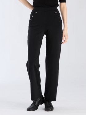 FEMME ウィメンズ ジャージー ワイドパンツ ”Sailor” ブラック