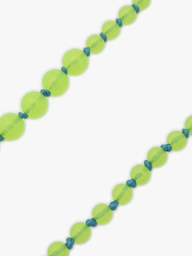 To b. by agnès b. 【Outlet】ビーズ モバイル ショルダーストラップ ライトグリーン