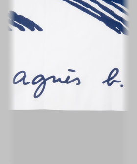 CAFE 手ぬぐい "La jeune fille qui regarde la mer" マルチ