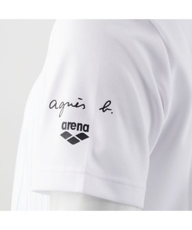 FEMME ウィメンズ 【ユニセックス】JID8 TS ARENA agnes b. x arena Tシャツ ホワイト
