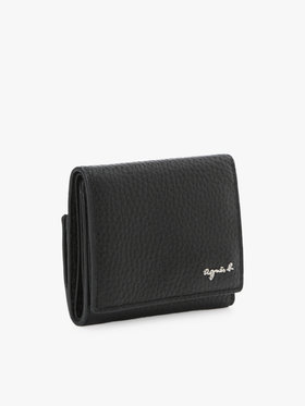 VOYAGE メンズ バッグ＆ウォレット レザー 三つ折り ウォレット ABH05-02 ブラック