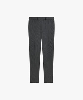 HOMME メンズ メンズ ストライプ ストレートパンツ "Jamming" グレー