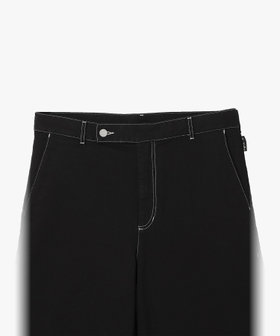 HOMME メンズ メンズ デニム バミューダ パンツ "Hyogo" ブラック