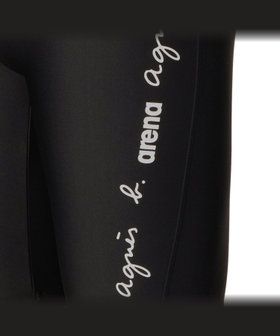 HOMME メンズ agnes b. x arena フィットネススパッツ 水着 ブラック