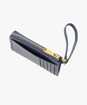 VOYAGE ウィメンズ バッグ＆ウォレット レザー フラグメントケース "Nathalie" BBW02-03 ブルー系その他