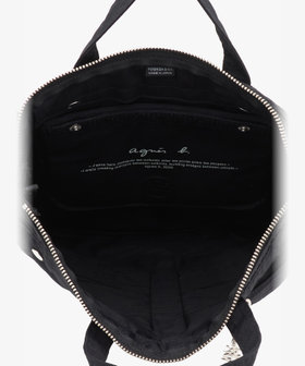 VOYAGE メンズ バッグ＆ウォレット agnes b. x POTR 2WAY ヘルメットバッグ POTR01-01 ブラック