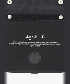 VOYAGE メンズ バッグ＆ウォレット agnes b. x POTR 2WAY ヘルメットバッグ POTR01-01 ブラック