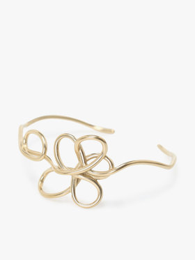 To b. by agnès b. 【Outlet】フラワー バングル ゴールド