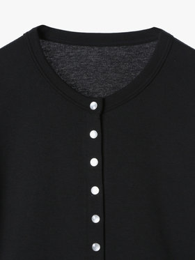 FEMME ウィメンズ W agnes b.×HH LIFA Merino Cardigan Pressions ブラック