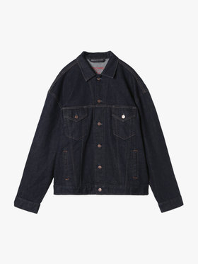 To b. by agnès b. To b. by agnes b. x RED CARD TOKYO オーバーサイズデニムジャケット ブルー