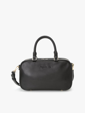 VOYAGE ウィメンズ バッグ＆ウォレット  レザー 2way ボストンバッグ”Carole” YAS02-02 ブラック