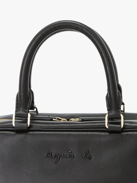 VOYAGE ウィメンズ バッグ＆ウォレット  レザー 2way ボストンバッグ”Carole” YAS02-02 ブラック