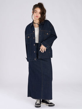 To b. by agnès b. To b. by agnes b. x RED CARD TOKYO オーバーサイズデニムジャケット ブルー