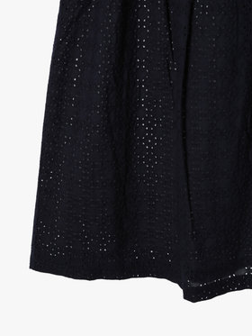 ENFANT ガールズ キッズ 花柄レース コットン ノースリーブ ワンピース ブルー