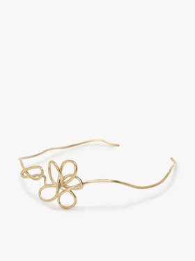 To b. by agnès b. 【Outlet】フラワー チョーカー ゴールド