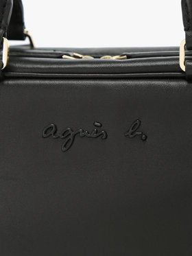 VOYAGE ウィメンズ バッグ＆ウォレット  レザー 2way ボストンバッグ”Carole” YAS02-02 ブラック