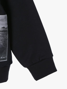 ENFANT ユニセックス K agnes b.×HH LIFA Merino Sweat Crew ブラック