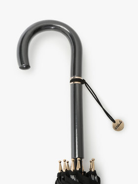 FEMME ウィメンズ AB03 PARAPLUIE 手描き文字柄ビニール傘 ブラック