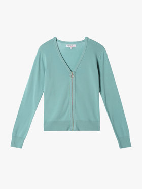 FEMME ウィメンズ 【Outlet】J155 CARDIGAN Vネックカーディガン グリーン