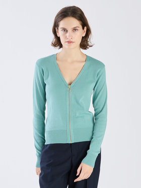 FEMME ウィメンズ 【Outlet】J155 CARDIGAN Vネックカーディガン グリーン