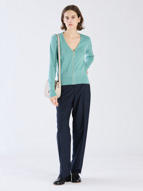 FEMME ウィメンズ 【Outlet】J155 CARDIGAN Vネックカーディガン グリーン