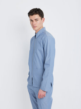 HOMME メンズ UU34 CHEMISE シャツ ブルー系その他