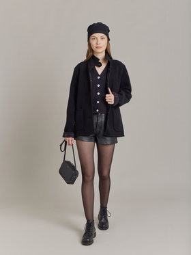 FEMME ウィメンズ 【Outlet】LU49 GILET ジレ ブラック