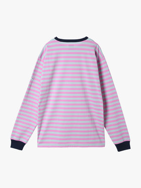 FEMME ウィメンズ agnes b. × HH L/S Marine Border Tee ライトブルー